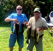 wayne Smith and Alan Elder with 16.08 lbs and 1st place SCBF Classic on West Lake Toho 8-25-19